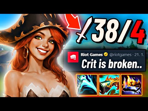 New CRIT MISS FORTUNE one-shots with 1 AUTO (38 KILLS)