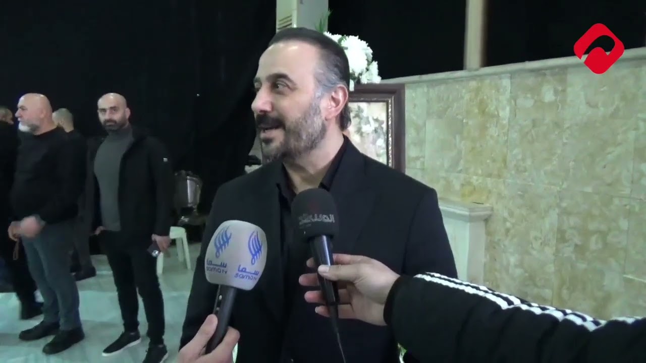 لم يهدأ.. شاهد #قصي_خولي يستقبل المعزين بوالده: أبي كان مدرسة في الاعلام، وشهادات من شخصيات عامة