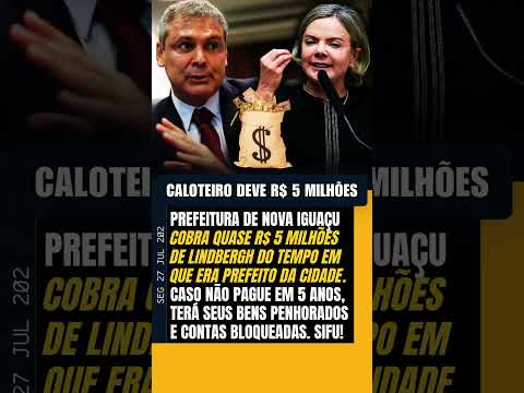 LINDINHO FARINHA DEVE R$ 5 MILHÕES E PREFEITURA DE NOVA IGUAÇU COBRA PAGAMENTO NA JUSTIÇA