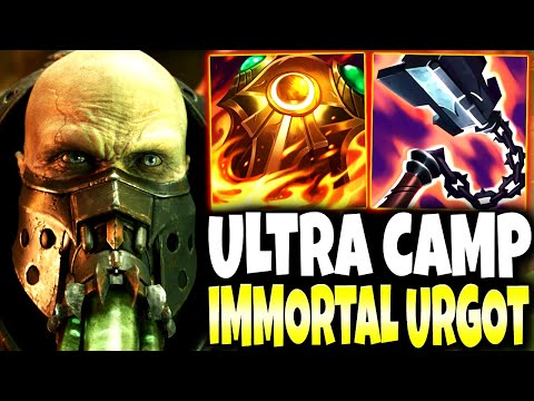 Enemy Nasus asked to ULTRA CAMP my IMMORTAL URGOT Build just to get DESTROYED 🔥