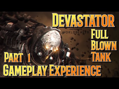 Outriders Worldslayer | Devastator | Full Gameplay Experience | 3070ti Graphics 4k 60fps