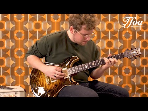 PRS Private Stock TFOA Special Hollowbody II Tiger Glow played by Milo Groenhuijzen | Demo @ TFOA