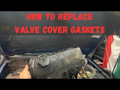 How to replace Valve cover gaskets on a Montero