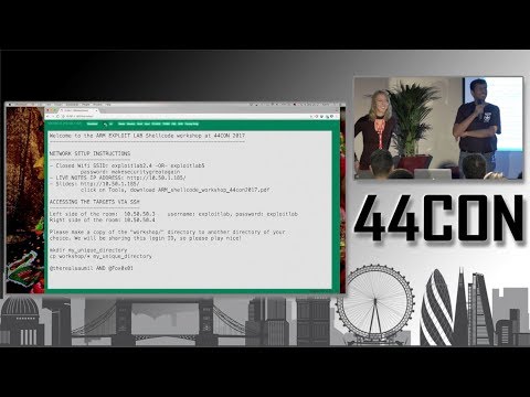 ARM Assembly and Shellcode Basics - Saumil Shah at 44CON 2017 - Workshop
