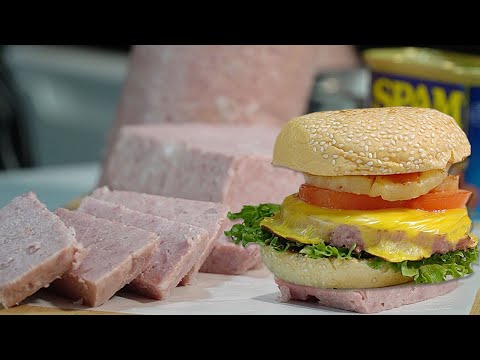 How to Make Spam at Home + Delicious Spam & Pineapple Cheeseburger