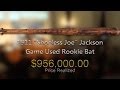 Heritage Auctions (HA.com) -- Shoeless Joe Jackson rookie bat sells for $956,000