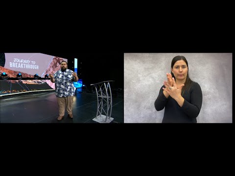 Finding Breakthrough With Generosity - Sunday Service in ASL 3.27.22