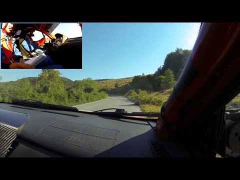 GVasilev SDobrev Rally Sliven 2013 On-Board SS10 Bulgarka 1