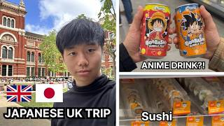 A Japanese Guy's First Impression go the UK! 🇬🇧 (UK Travel Vlog Part 1)