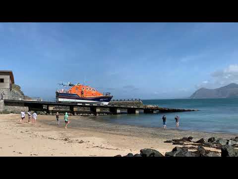RNLI Porthdinllaen Lifeboat Launch - 12.09.20
