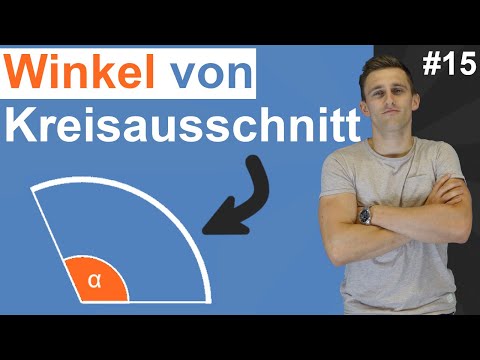 Winkel eines Kreisausschnittes berechnen | Mit Aufgabe, Erklärung und Lösung | #15