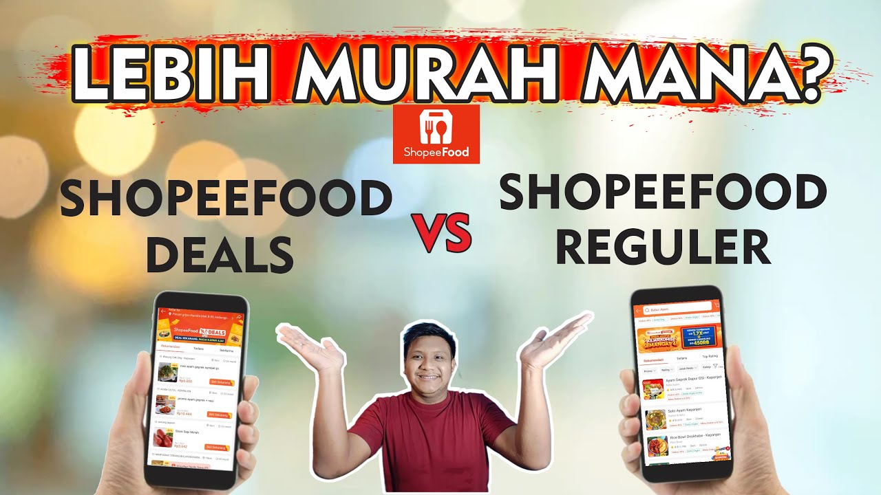 MURAH MANA.?? Shopeefood DEALS Atau Shopeefood REGULER | Shopee Food Deals Review