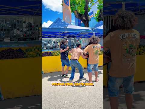 Prem4n sok jago4n ambil gratis buah dagangan #viralvideo #trending #youtubeshorts