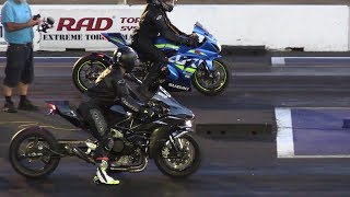Download lagu H2 vs ZX14 vs GSXR - superbikes drag racing mp3 Download lagu H2 vs ZX14 vs GSXR - superbikes drag racing mp3
