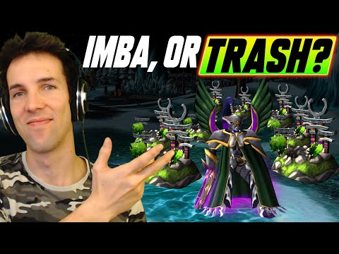 Is it IMBA or do they SUCK? UNBEATABLE mass Moonwell strategy! - WC3