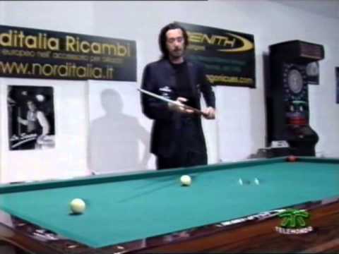 Lezioni di Biliardo " Il Rinterzo (1) " Michele Cosci