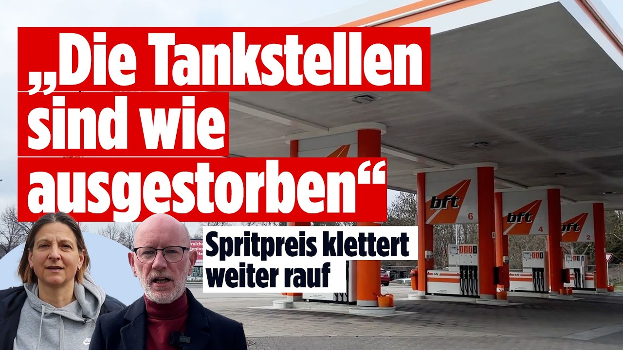 Spritpreisbremse: Tankstellen wie ausgestorben! Frust bei Autofahrern – Preisanstieg bis 40 Cent!