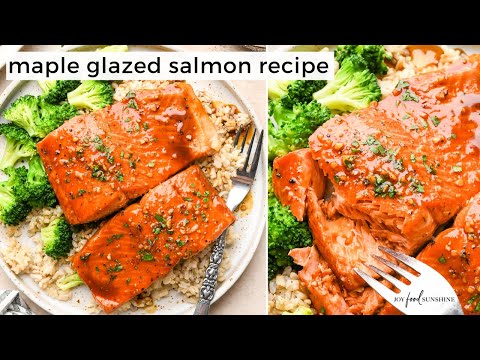 Maple Glazed Salmon Recipe