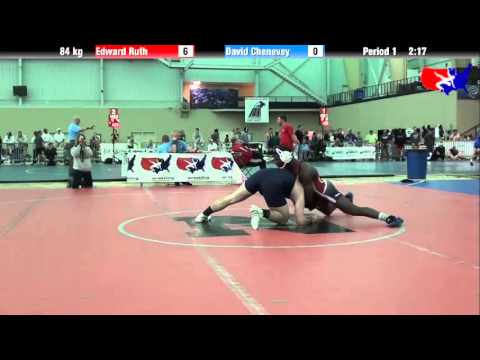 Edward Ruth vs. David Chenevey at 2013 ASICS University Nationals - FS