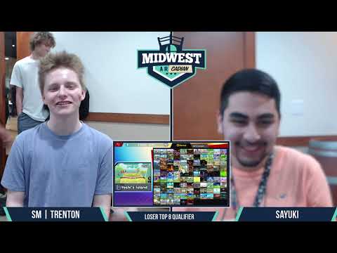 Midwest Arcadian Losers Top 8 Qualifier - SM | Trenton (Peach, Bayonetta) vs Sayuki (Chrom)