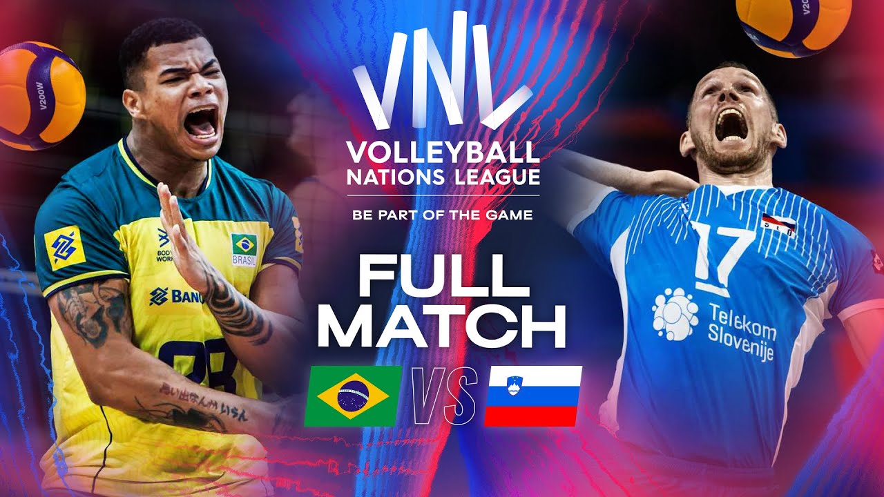 You Did Not Expect this Ending! 😳 Brazil vs. Slovenia - VNL 2024 | Full Match