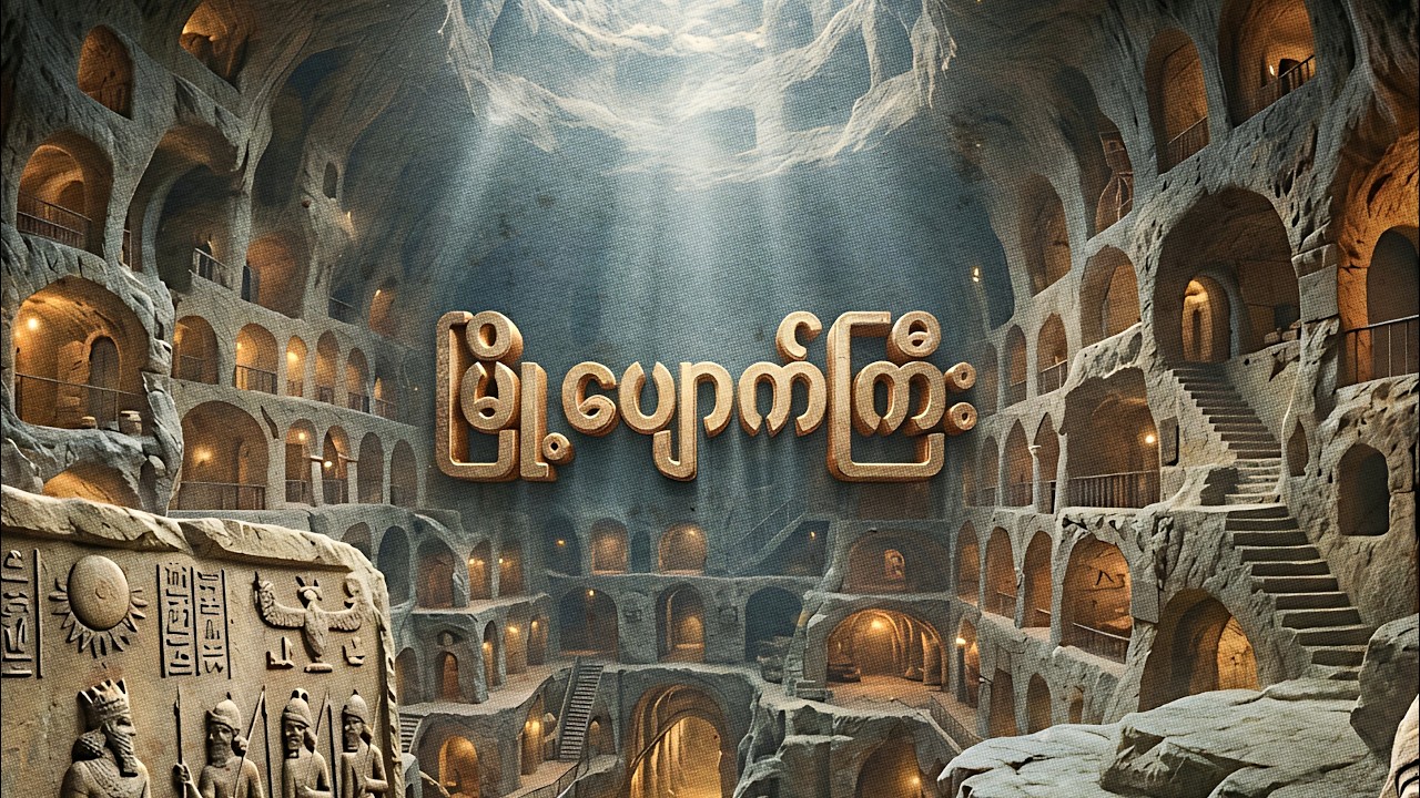 မြေအောက်မြို့တော်ကြီး Derinkuyu .