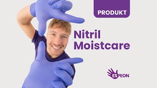 Nitrilové rukavice NITRIL MOISTCARE3 100 ks, pro citlivou pokožku