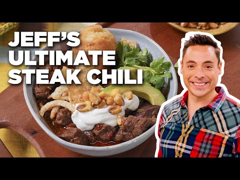 Jeff Mauro's Ultimate Steak Chili | The Kitchen | Food Network