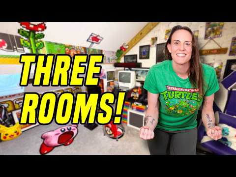 2025 Retro Game Room Tour *THOUSANDS of GAMES*