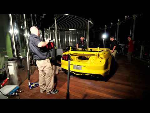Ford Mustang Burj Khalifa Dubai – Time lapse