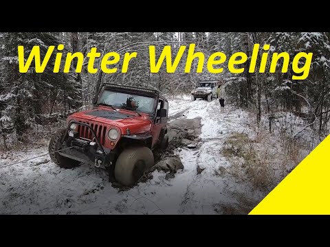 Winter Wheeling in Alberta - Brazeau Dam Area
