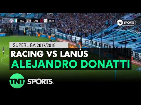 Alejandro Donatti (1-0) Racing vs Lanús | Fecha 16 - Superliga Argentina 2017/2018