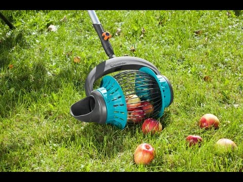 Gardena Combisystem vaisių rinktuvas su kotu video