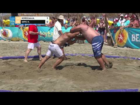 1/2 Men's BW - +90 kg: M. KORDZAIA (GEO) v. N. IMPIS (GRE)