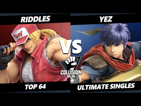 Collision Online Top 64 - Riddles (Terry) Vs. Yez (Ike) SSBU Smash Ultimate