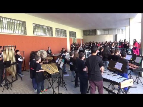 "Also Sprach Zarathustra".Trobada de Percussió de les escoles de música de Catalunya (càm.1)2016.