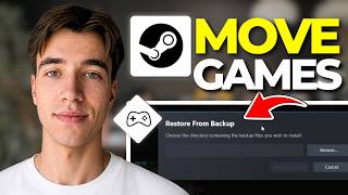 How To Move Steam Games From One PC To Another (Tutorial 2026)