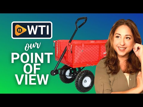 Horseshoe Garden Cart Utility Wagons - WTI product video review