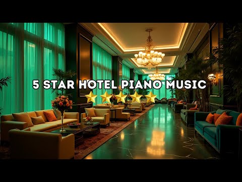 🎵 Cool Breeze Piano Music | Hotel Lobby Music | Luxury, Elegant and Style Piano Music