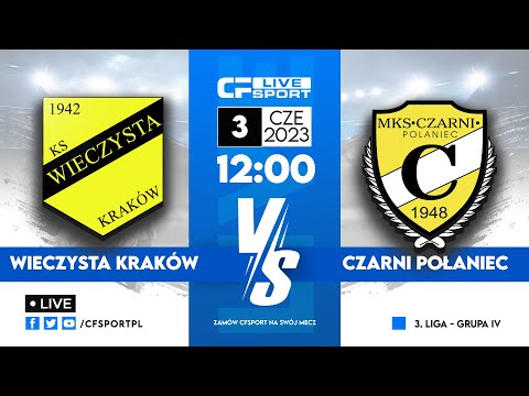 3 liga na żywo: Wieczysta Kraków - Czarni Połaniec [TRANSMISJA WIDEO]