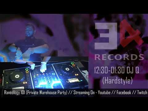 Raveology 101 (Underground Warehouse Party) - Full Stream (Part 1)