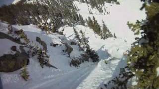 preview picture of video 'Dahl-Bredinne's double- Big air at Taos Ski Valley'