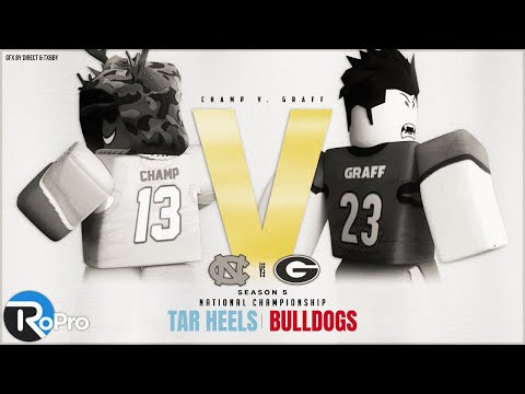 LFG NATIONAL CHAMPIONSHIP 5 LIVE! GEORGIA GEGEN NORTH CAROLINA IN FOOTBALL FUSION 2!