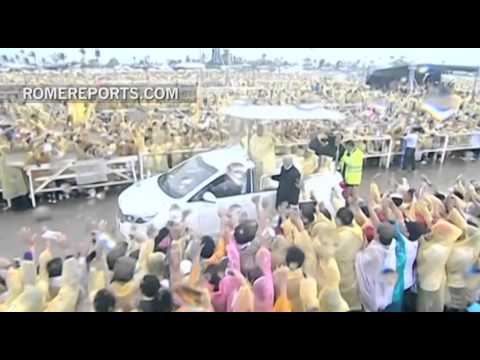 Los mejores momentos del Papa en Filipinas