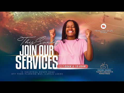Fountain TV : Sunday Second Service Live Broadcast, October 10th, 2021