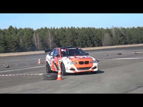 M. Milczarek (E46) - I Runda Rallysprint Challenge (Piła, 12.03.2022)