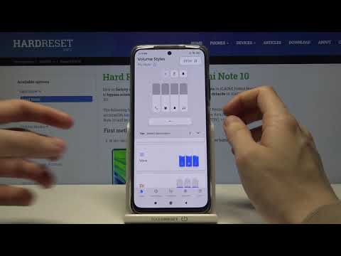 How to Customize Volume Panels in XIAOMI Redmi Note 10 – Change Volume Style