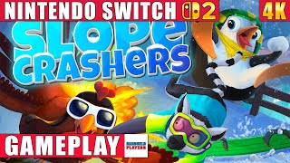 Slopecrashers Nintendo Switch 2 Gameplay in 4K