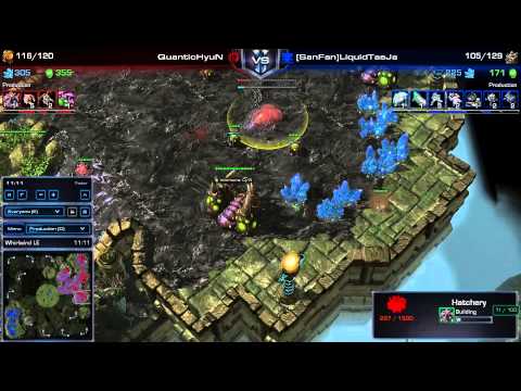 Starcraft 2 HotS Cast #1: TaeJa Vs. Hyun {GrandMaster} (TvZ) [German-1080p]