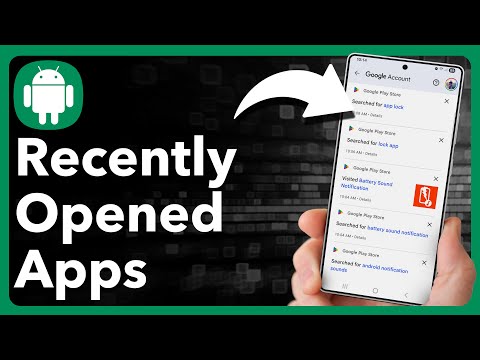 How To See Recently Opened Apps On Android
